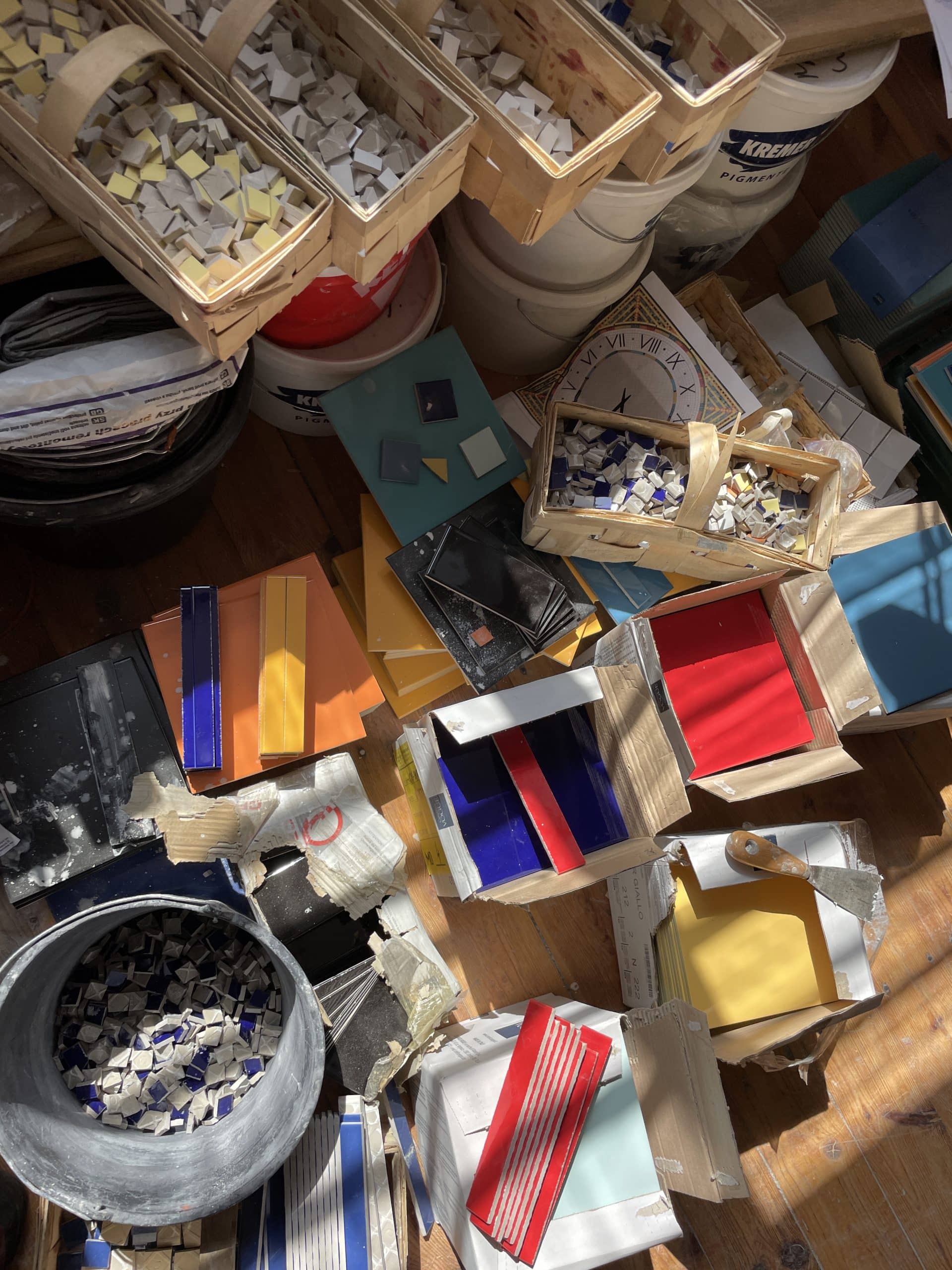 tessery - miniaturowe elementy mozaiki
